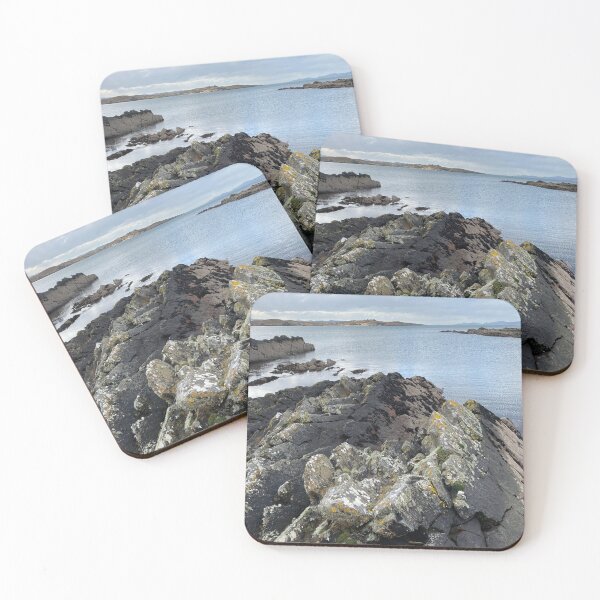 Item preview, Jagged Weathered Stones on Waterfront designed and sold by Sinemathk.