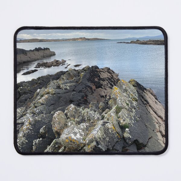 Item preview, Jagged Weathered Stones on Waterfront designed and sold by Sinemathk.