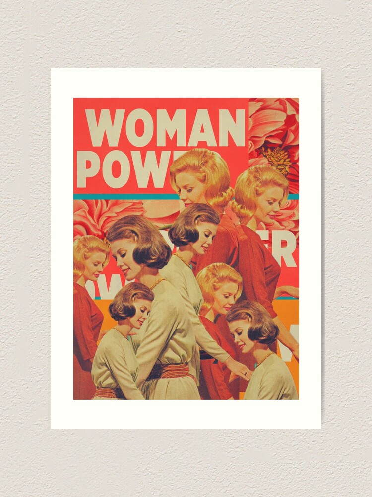 Thumbnail 1 of 3, Art Print, Woman Power designed and sold by FrankMoth.