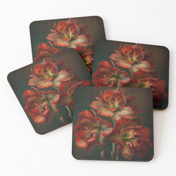 Item preview, Red Amaryllis  designed and sold by Vanover Designs.