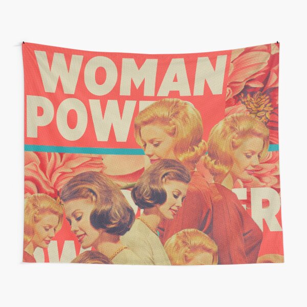 Woman Power Tapestry