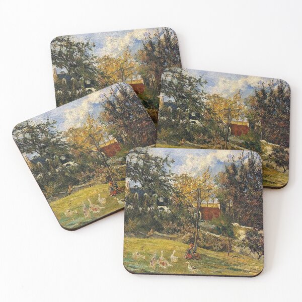 Item preview, Geese in the Meadow -Paul Gauguin designed and sold by tomorrowsart.