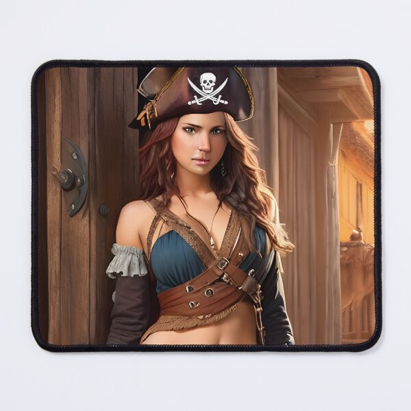 Item preview, Pirate girl shipping off designed and sold by magikman65.