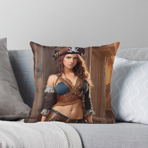 Item preview, Pirate girl shipping off designed and sold by magikman65.