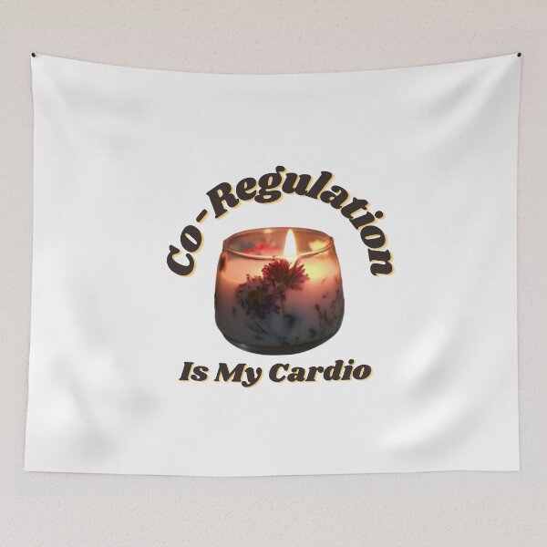 Item preview, Flower Candle Co Regulation Is My Cardio designed and sold by designerPens.