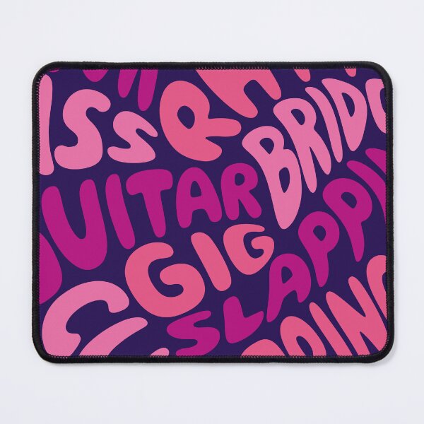 Item preview, I love bass guitar (pink heart) designed and sold by I-dsgn.