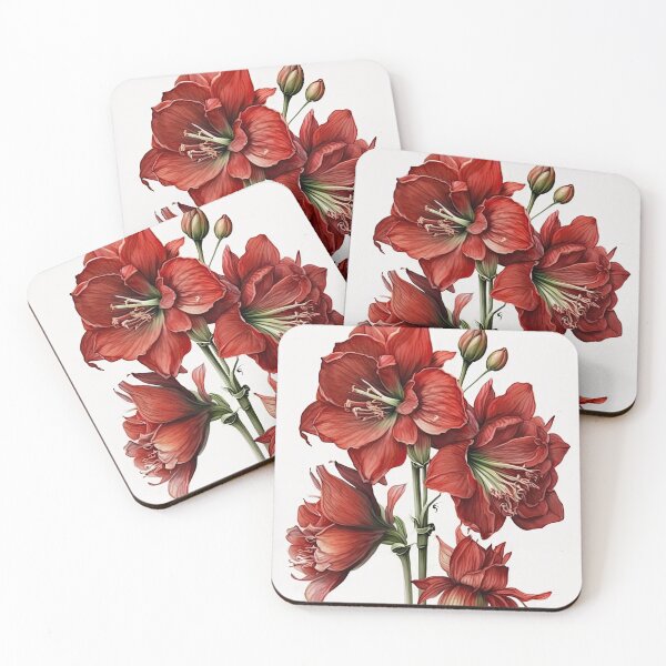 Item preview, Red Amaryllis  designed and sold by Vanover Designs.