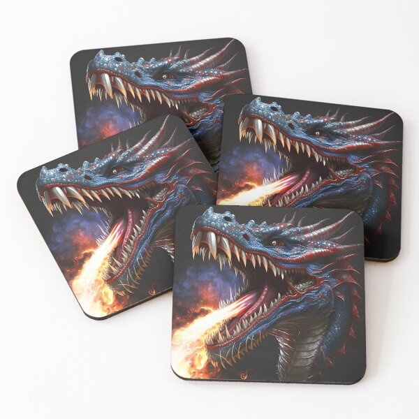 Item preview, Patriotic Fire Breathing Dragon designed and sold by cy312.