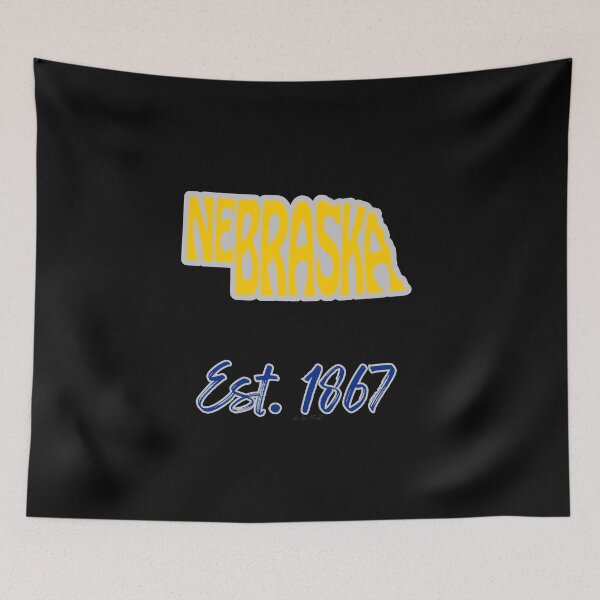 Item preview, Nebraska Established 1867 designed and sold by Twisted-Teeze.