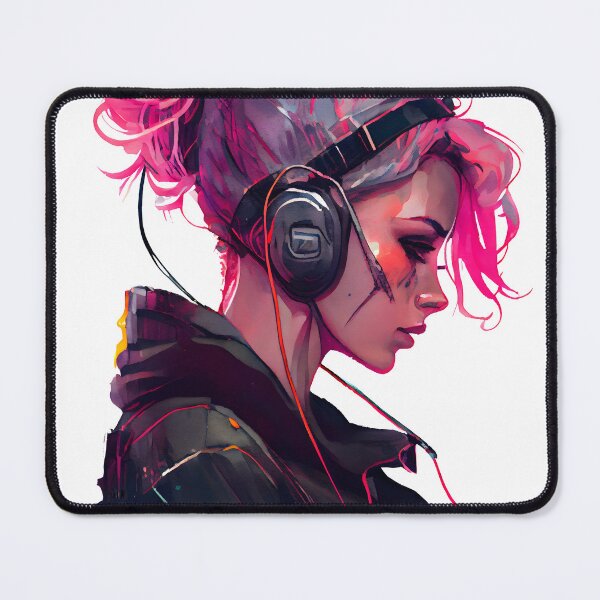 Item preview, CyberPunk Girl designed and sold by EarthArtAvencha.