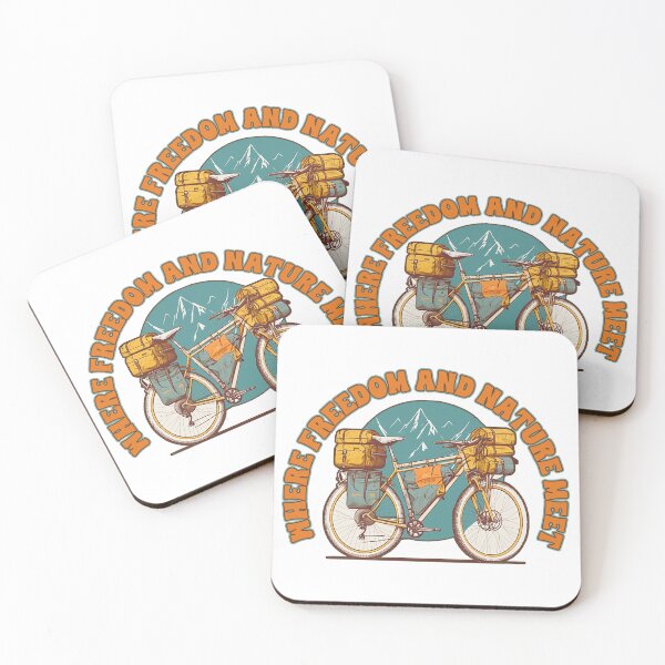 Artikelvorschau, Bikepacking Retro Vintage T-Shirt entworfen und verkauft von BIKE PACKING.
