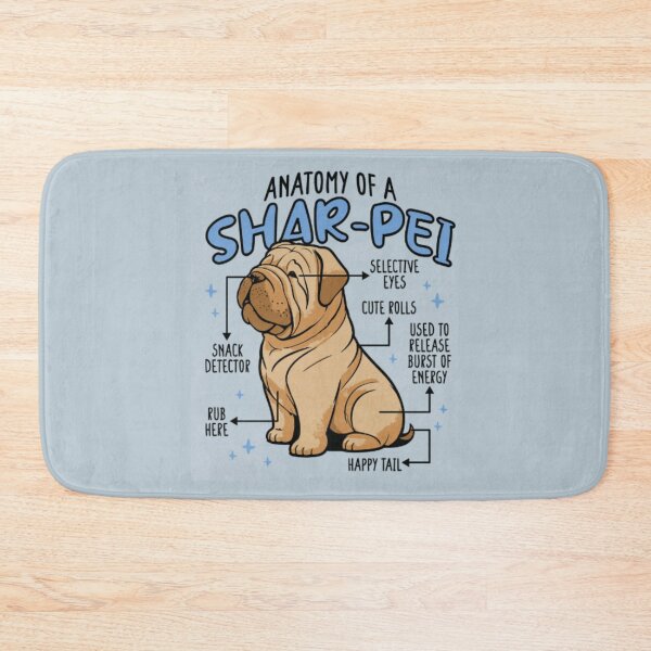 Item preview, Anatomy of a Shar-pei designed and sold by Digital-Zoo.