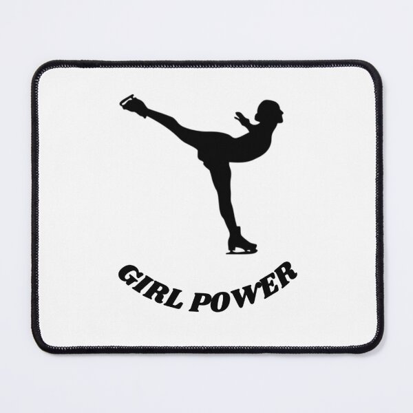 Item preview, Figure Skating Girl Power Inspirational Quote designed and sold by HanaiPrint.