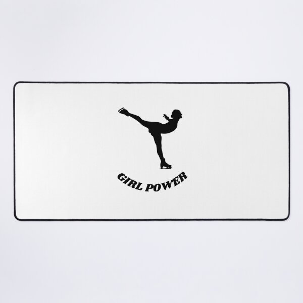 Item preview, Figure Skating Girl Power Inspirational Quote designed and sold by HanaiPrint.