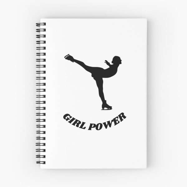 Item preview, Figure Skating Girl Power Inspirational Quote designed and sold by HanaiPrint.