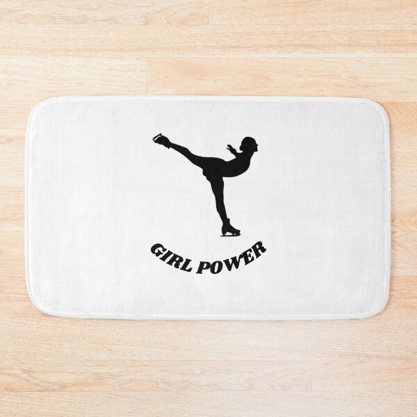Item preview, Figure Skating Girl Power Inspirational Quote designed and sold by HanaiPrint.