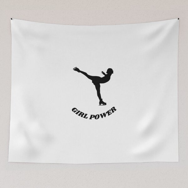 Item preview, Figure Skating Girl Power Inspirational Quote designed and sold by HanaiPrint.