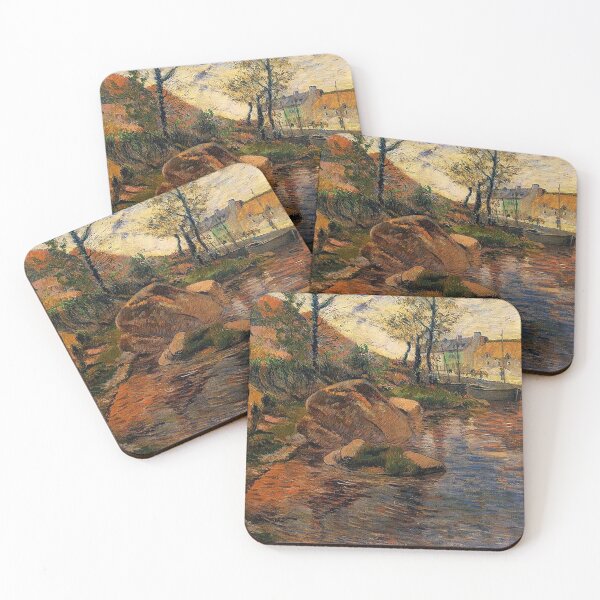 Item preview, Cove Opposite Pont Aven Harbor -Paul Gauguin designed and sold by tomorrowsart.