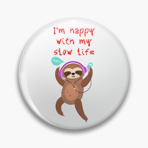 Item preview, sloth dancing happily designed and sold by Azujark.