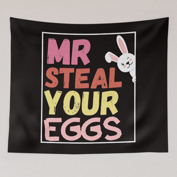 Item preview, Funny Easter Day Cool Mr Steal Your Eggs Easter Day designed and sold by Cheeeeky.