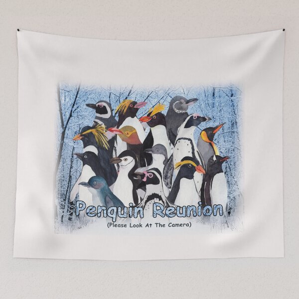 Item preview, Penquins Posing designed and sold by ORTHODX.