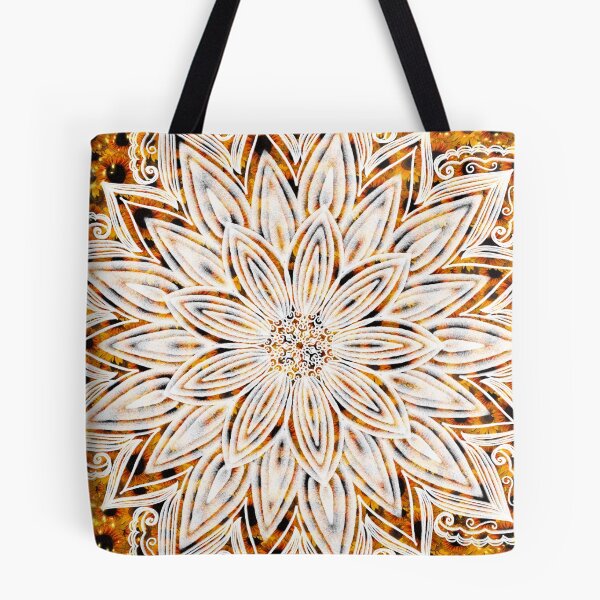 Item preview, White Sunflower on Sunflower Repeat from my Garden  designed and sold by Kristi Duggins.