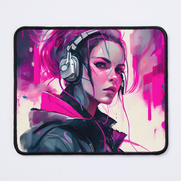 Item preview, Modern CyberPunk Girl designed and sold by EarthArtAvencha.