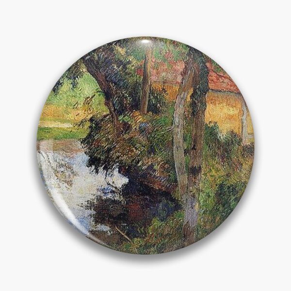 Artikelvorschau, Landschaft mit rotem Dach von Paul Gauguin entworfen und verkauft von tomorrowsart.