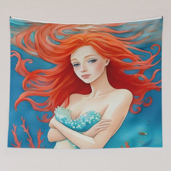 Item preview, Beautiful Mermaid designed and sold by christineiris.