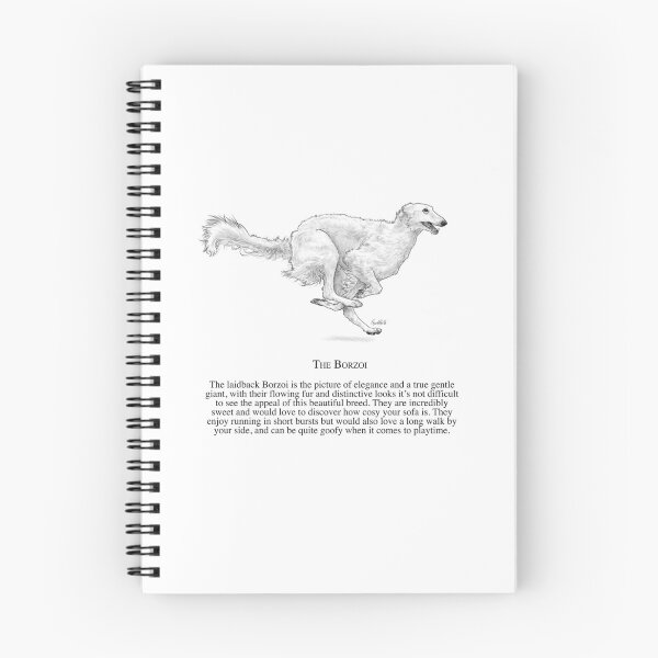 Item preview, The Borzoi designed and sold by Elspeth Rose Design.