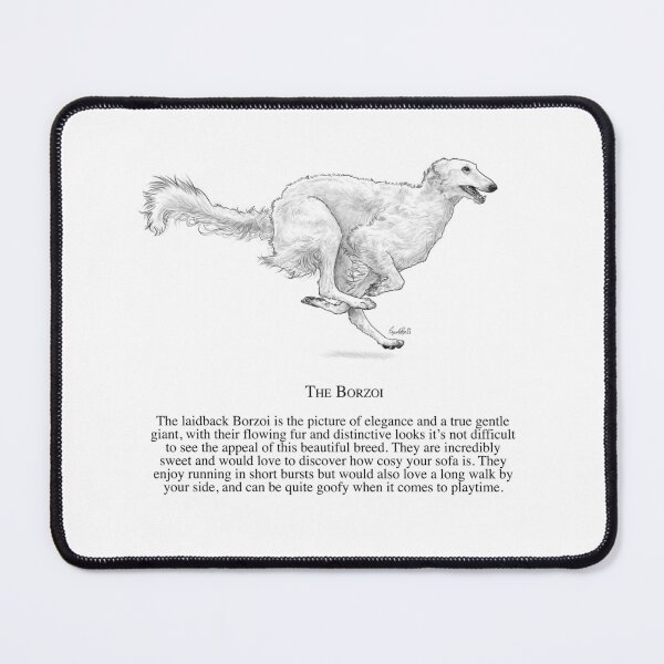 Item preview, The Borzoi designed and sold by Elspeth Rose Design.