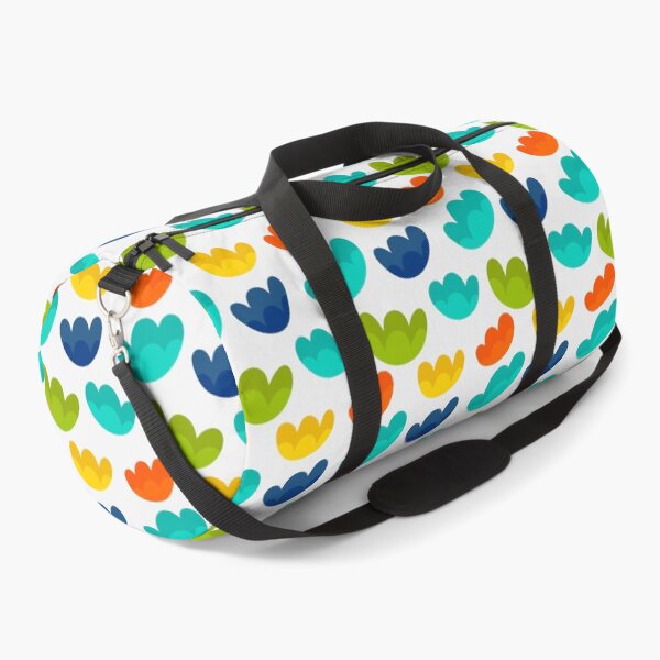Item preview, Abstract Mid-Centery Modern Mod Colorful Flowers designed and sold by Kathy Osborne Studio.