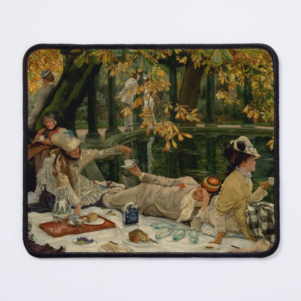 Item preview, Holyday, The Picnic (1876) - James Tissot designed and sold by SALON DES ARTS.