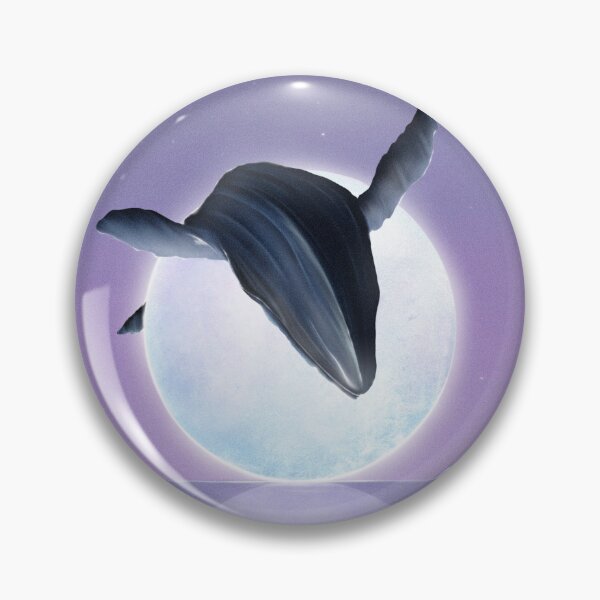 Artikelvorschau, Wal auf Monden entworfen und verkauft von purplewhales.