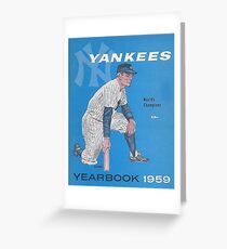 New York Yankees 1959 Birthday Gift for Yankees Born in 1959 Greeting Card