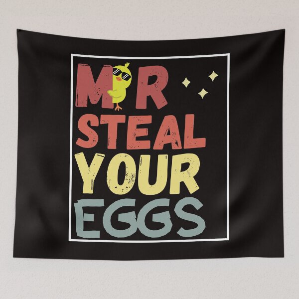 Item preview, Funny Easter Day Cool Mr Steal Your Eggs Easter Day designed and sold by Cheeeeky.