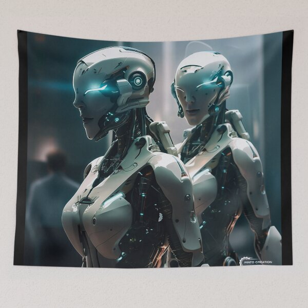 Item preview, Gemini Twins: The Cyborg Couple of the Future designed and sold by CreationP.