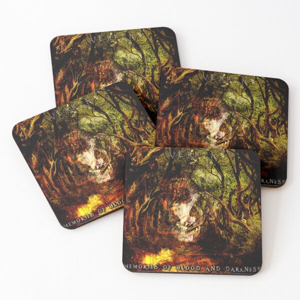 Item preview, Vermin - "Memories of Blood and Darkness" (Black Metal) designed and sold by The Satan Records.