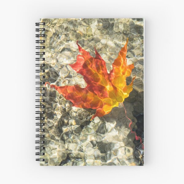 Item preview, Submerged Maple Leaf in Bold Jeweled Pattern designed and sold by Georgia Mizuleva.