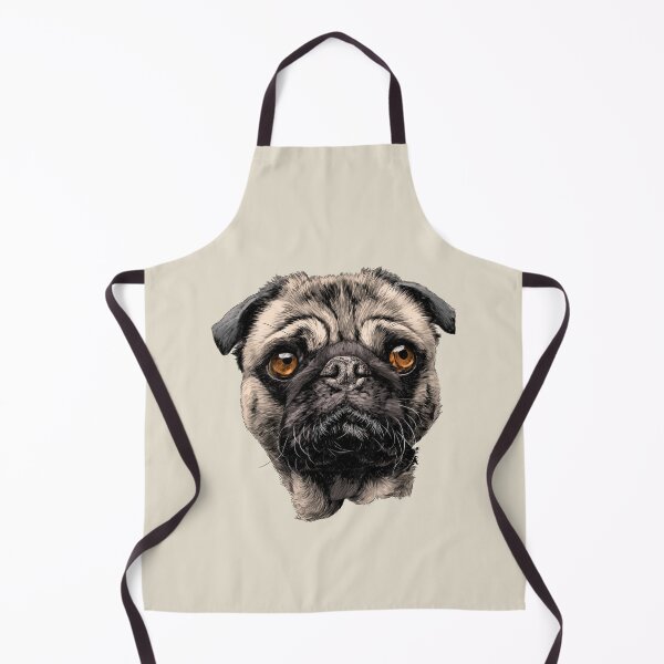 Item preview, Pug Dog Portrait designed and sold by FurFaces.