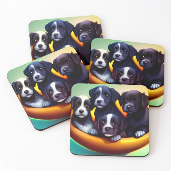 Item preview, Cute Bowl of Puppies designed and sold by Willyboy16.