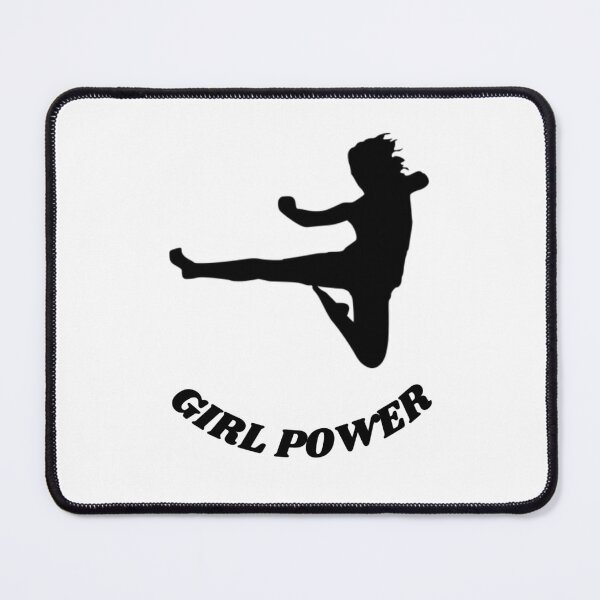 Item preview, Kick Boxing Girl Power Inspirational Quote designed and sold by HanaiPrint.