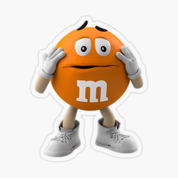 M&M ORANGE - Pro Sport Stickers