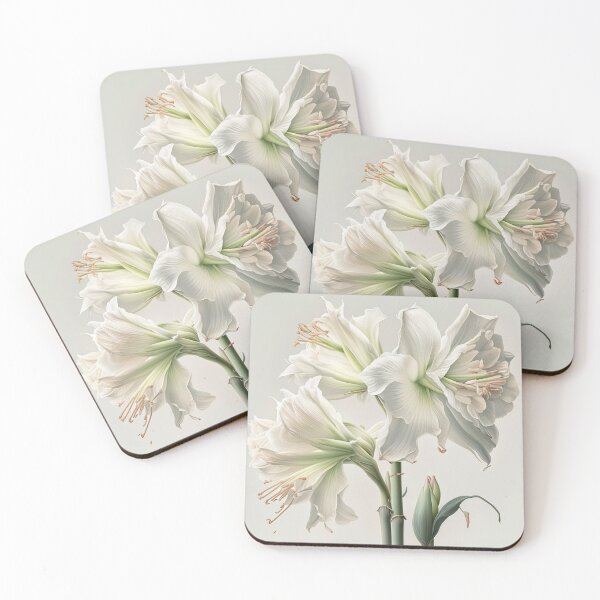 Item preview, White Amaryllis  designed and sold by Vanover Designs.