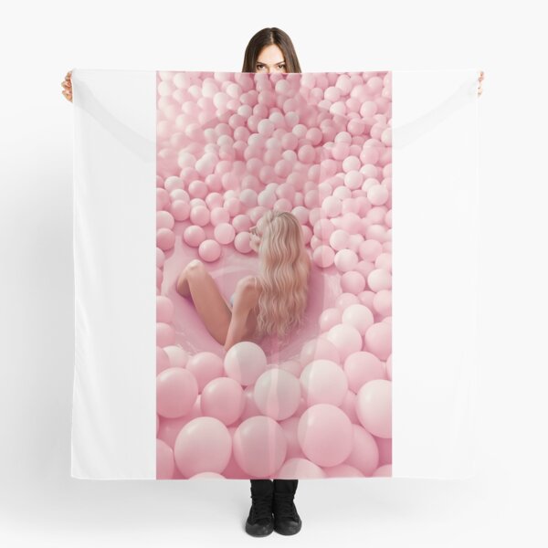 Woman in the ball pool Scarf