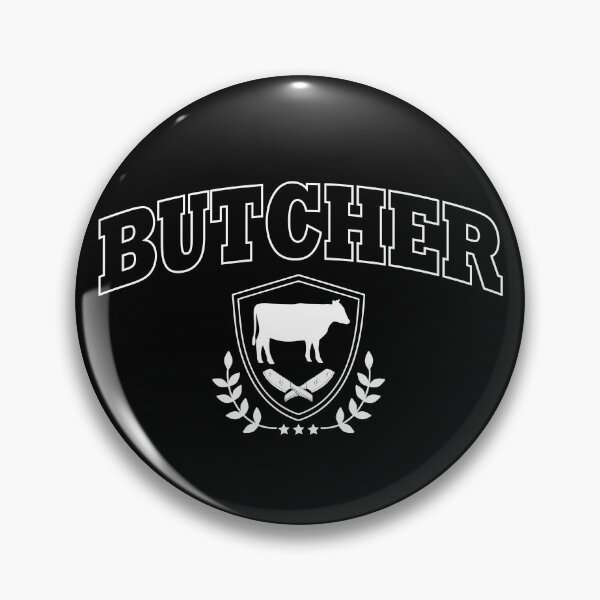 Item preview, Butcher Varsity Style Occupation Logo designed and sold by HotHibiscus.