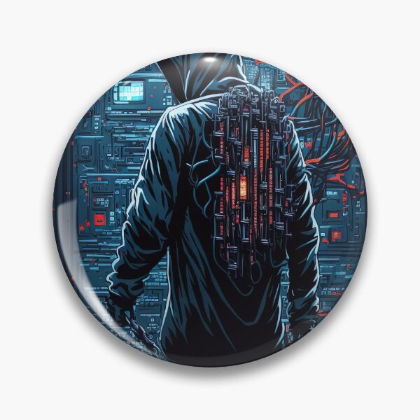 Item preview, a hacker breaking in the server room designed and sold by artyficial-.