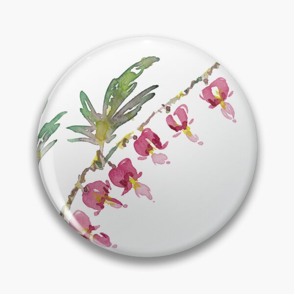 Item preview, Bleeding Heart - Watercolor Spring Flowers designed and sold by PinkBathtubArt.