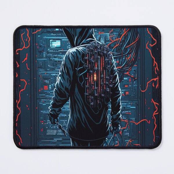 Item preview, a hacker breaking in the server room designed and sold by artyficial-.