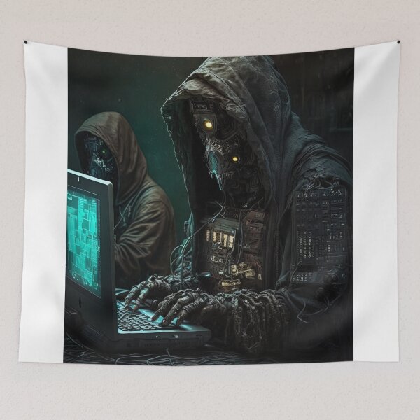Item preview, A hacker with a sentient computer program designed and sold by artyficial-.